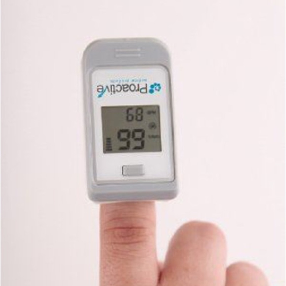 🆕 Proactive Gray Finger Pulse Oximeter new in box